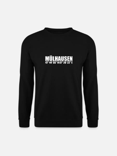 Mulhouse Coordinates - Unisex Sweatshirt - black
