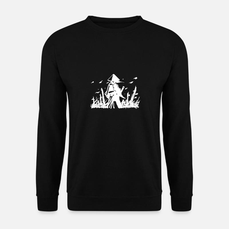 Samurai - Unisex Pullover - Schwarz