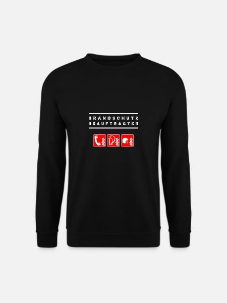 Brandschutz Brandschutzbeauftragter Sicherheit bac - Unisex Pullover - Schwarz
