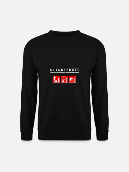 Brandschutz Brandschutzbeauftragter Sicherheit bac - Unisex Pullover - Schwarz