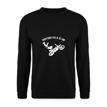 Chemise Moto Moto - Sweat-shirt Unisexe - noir - Devant - Alina (178cm) & Michal (187cm)