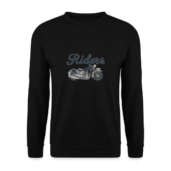 Chemise Moto Moto - Sweat-shirt Unisexe - noir - Devant - Alina (178cm) & Michal (187cm)