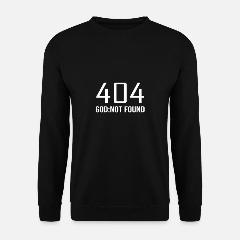 athée athée Darwin Agnostique Occulte cadeau - Sweat-shirt Unisexe - noir