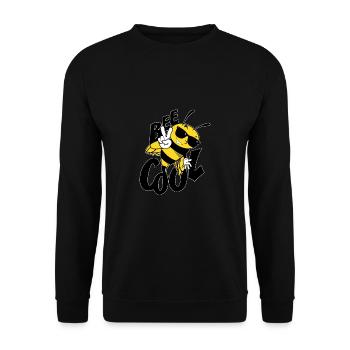 Beekeepers Bees Honey Beekeeping Nectar Gift - Unisex Sweatshirt - black - Front - Alina (178cm) & Michal (187cm)