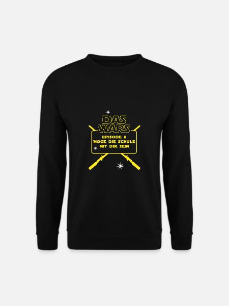 The Wars Schulkind Grundschule Erster Schultag Ein - Unisex Pullover - Schwarz