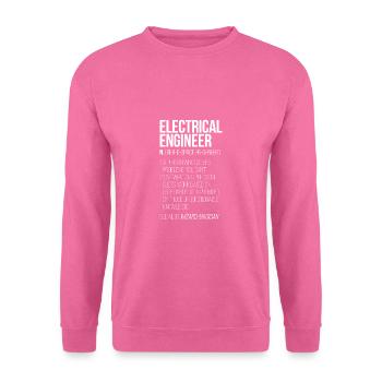 elektroingenieur Elektrotechnik - Unisex Pullover - Pink - Vorne