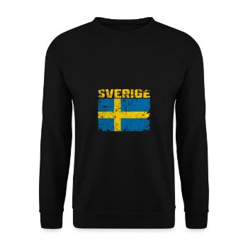 Sweden Sverige Scandinavia - Sweat-shirt Unisexe - noir - Devant - Alina (178cm) & Michal (187cm)