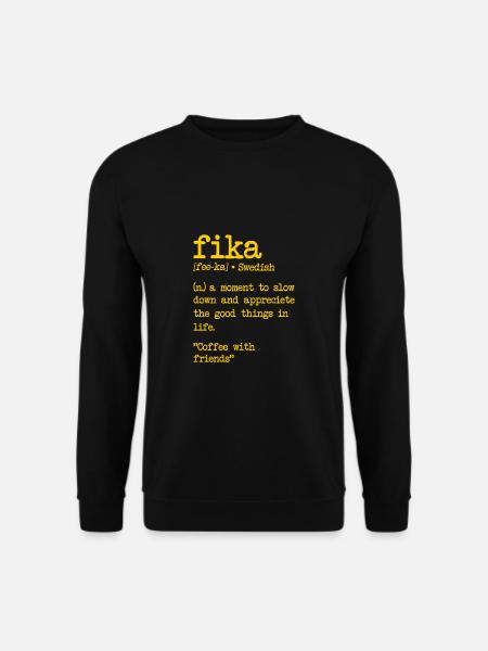 Sweden Sverige Scandinavia - Sweat-shirt Unisexe - noir