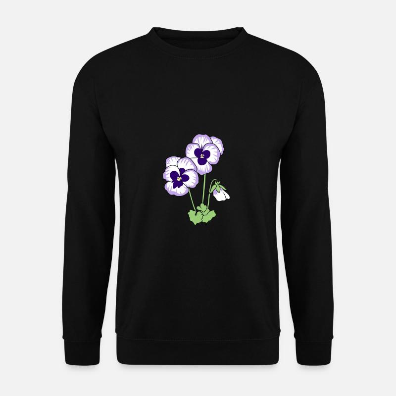 pansy - Unisex Sweatshirt - black