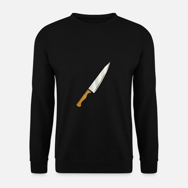 Messer - Unisex Pullover - Schwarz