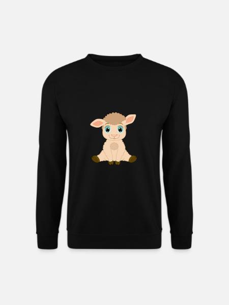Lamb - Lamb - Unisex Sweatshirt - black