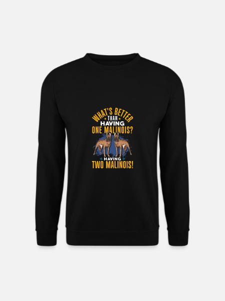 Belgian Malionis Dog Handler - Unisex Sweatshirt - black