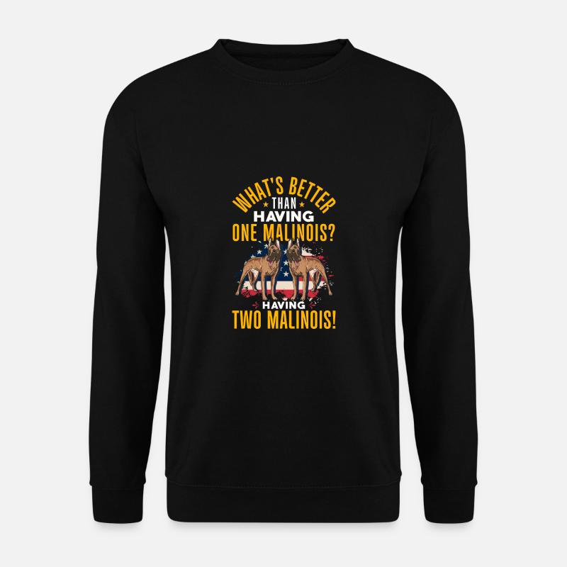 Belgian Malionis Dog Handler - Unisex Sweatshirt - black