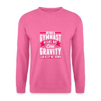 Gymnastik Turner Turnerin Turnen - Unisex Pullover - Pink - Vorne