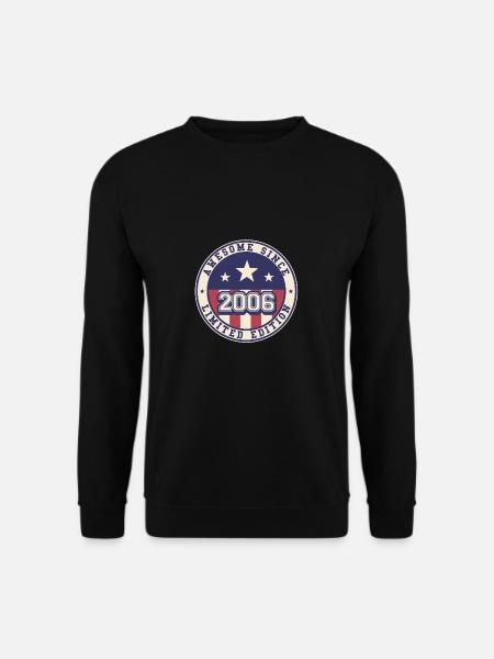 Awesome Since 2006 17. Geburtstag - Unisex Pullover - Schwarz