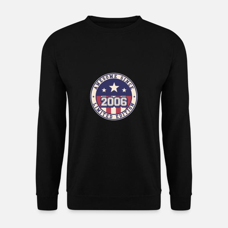 Awesome Since 2006 17. Geburtstag - Unisex Pullover - Schwarz