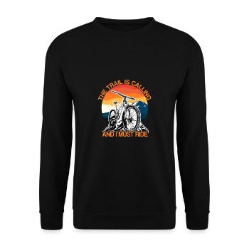 VTT Descente VTT - Sweat-shirt Unisexe - noir - Devant - Alina (178cm) & Michal (187cm)