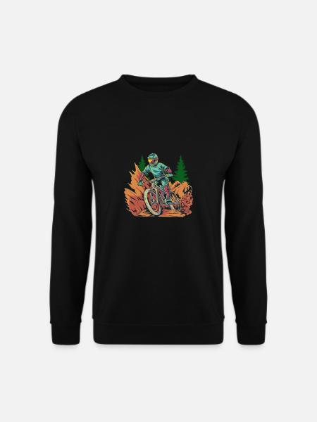 VTT Descente VTT VTT - Sweat-shirt Unisexe - noir