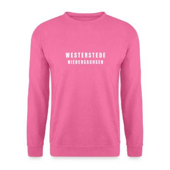 Westerstede, Basse-Saxe - Sweat-shirt Unisexe - rose - Devant