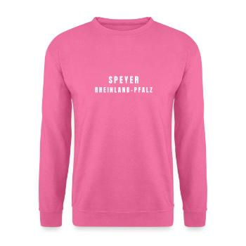 Speyer Rheinland-Pfalz - Unisex Pullover - Pink - Vorne
