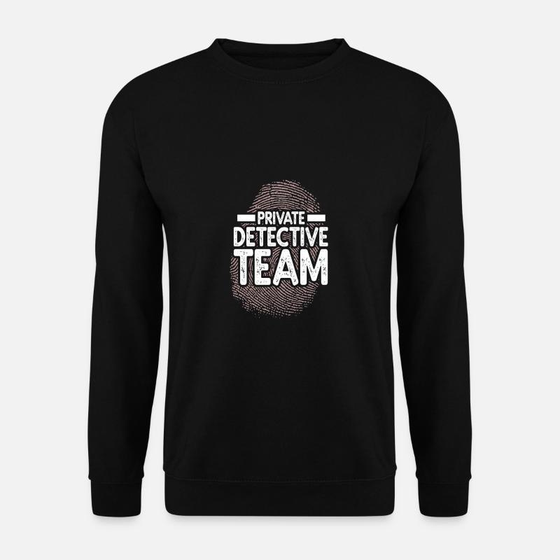 Steampunk Détective Équipe Détective - Sweat-shirt Unisexe - noir