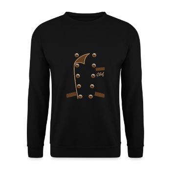Kochen Kulinarik Gericht Küche Essen Koch - Unisex Pullover - Schwarz - Vorne - Alina (178cm) & Michal (187cm)
