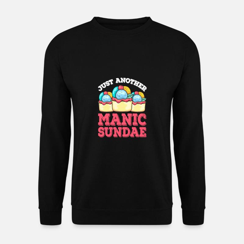 Gelato Just Another Manic Sundae Cream - Unisex Pullover - Schwarz