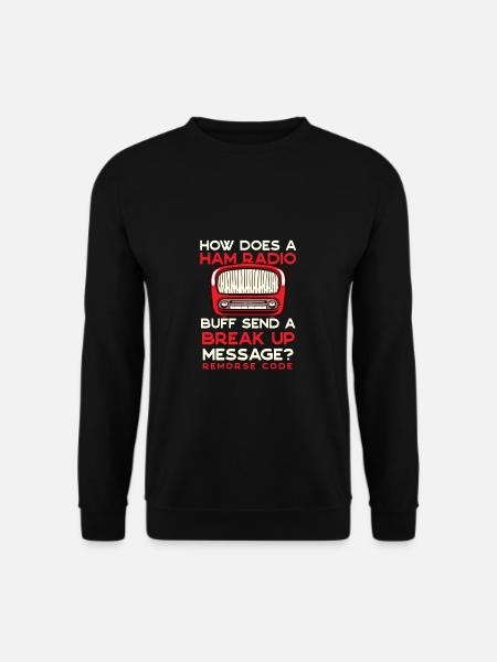 Funk Reue Code Amateurfunk - Unisex Pullover - Schwarz