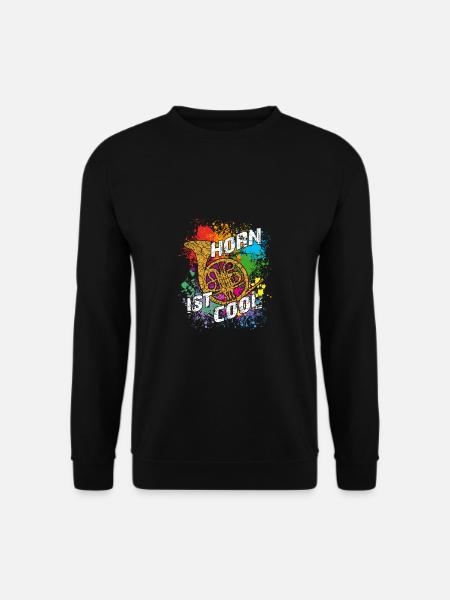 Horn ist Cool - Unisex Pullover - Schwarz