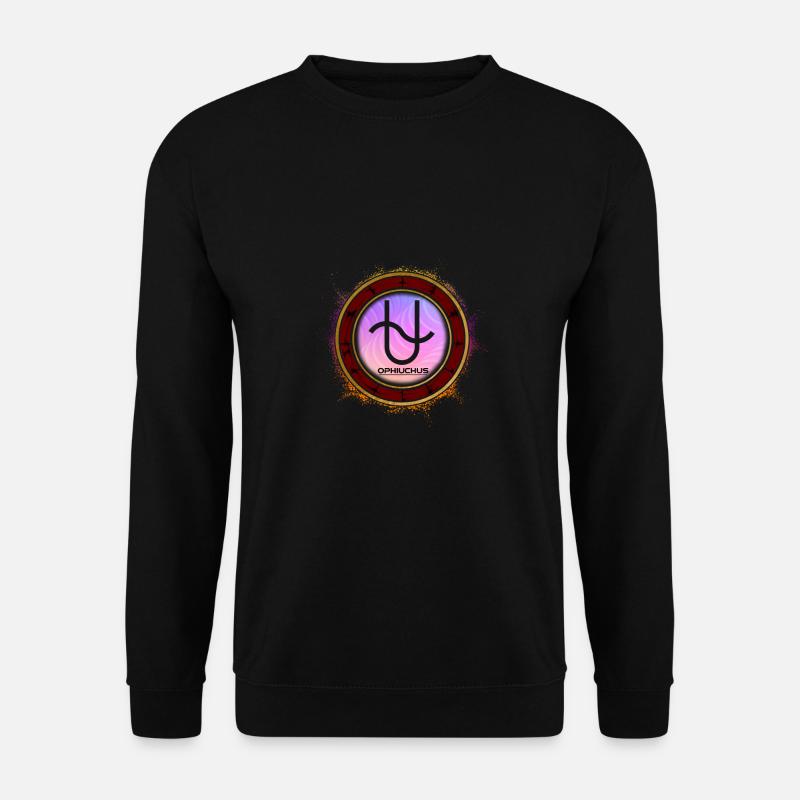 Sternzeichen Schlangenträger Ophiuchus - Unisex Pullover - Schwarz