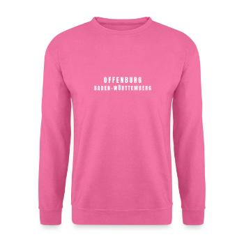 Offenburg Baden-Württemberg - Unisex Pullover - Pink - Vorne