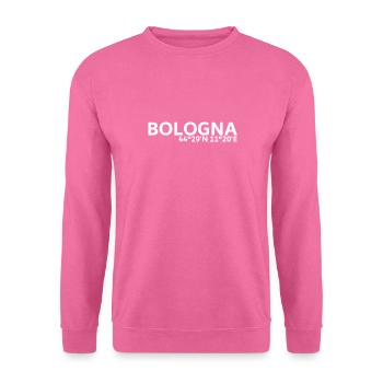 Coordonnées de Bologne - Sweat-shirt Unisexe - rose - Devant