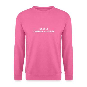 Kaarst, Rhénanie-du-Nord-Westphalie - Sweat-shirt Unisexe - rose - Devant