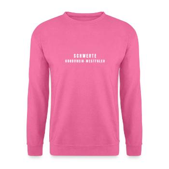 Schwerte, Rhénanie-du-Nord-Westphalie - Sweat-shirt Unisexe - rose - Devant