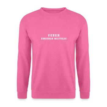Viersen, Rhénanie-du-Nord-Westphalie - Sweat-shirt Unisexe - rose - Devant