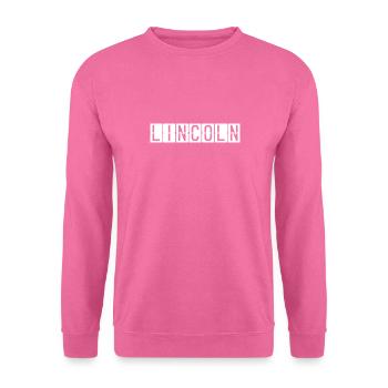 Lincoln Flughafentafel - Unisex Pullover - Pink - Vorne