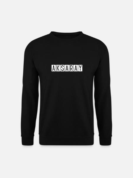 Aksaray Airport Sign - Unisex Sweatshirt - black