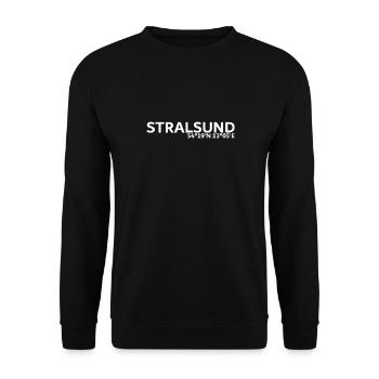 Stralsund coordinates - Unisex Sweatshirt - black - Front - Alina (178cm) & Michal (187cm)