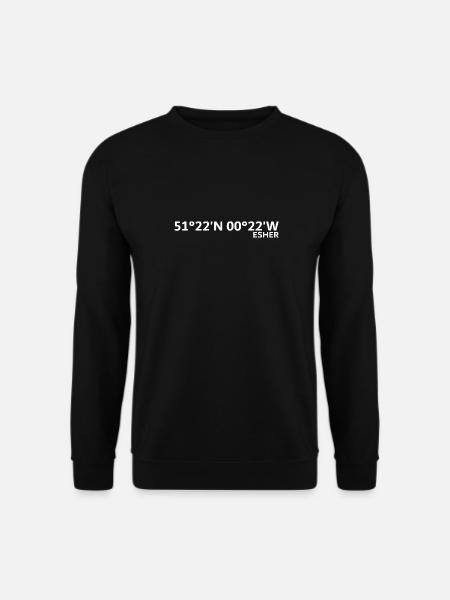 Esher coordinates - Unisex Sweatshirt - black