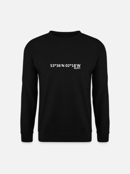 Bury coordinates - Unisex Sweatshirt - black