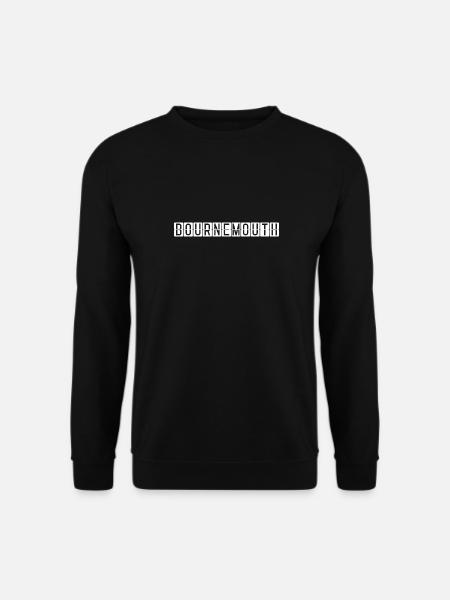 Bournemouth Airport Sign - Unisex Sweatshirt - black