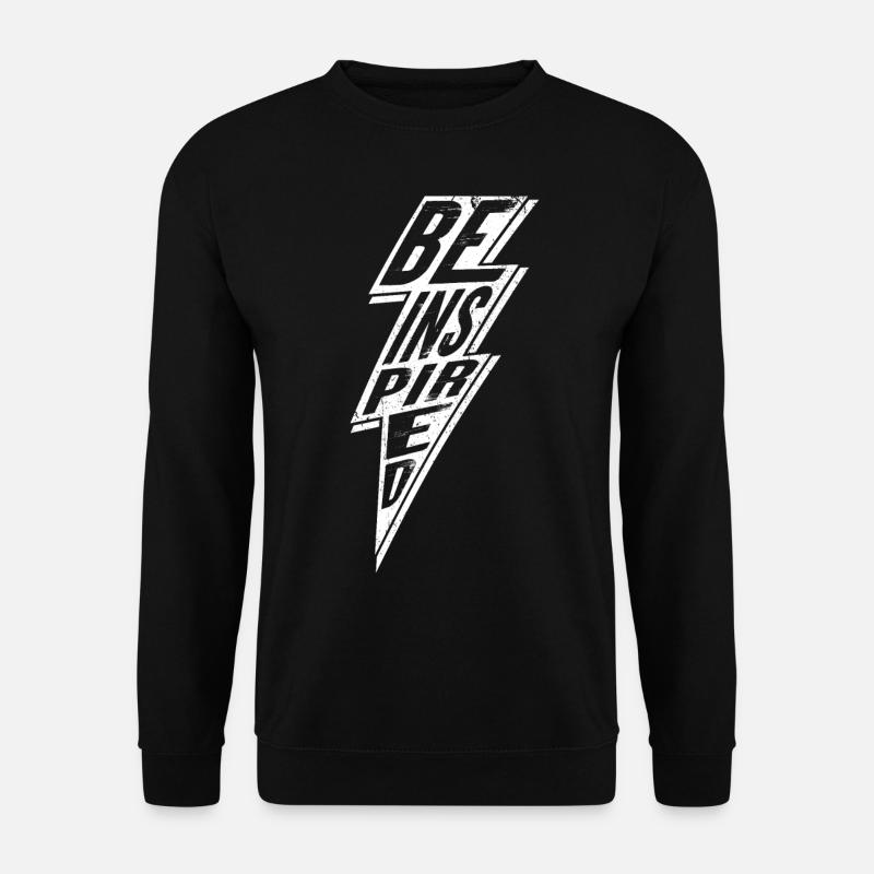 Sei inspiriert - Unisex Pullover - Schwarz
