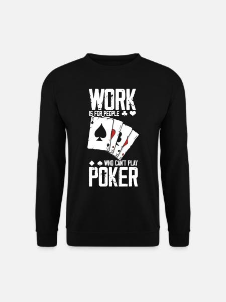Poker - Sweat-shirt Unisexe - noir
