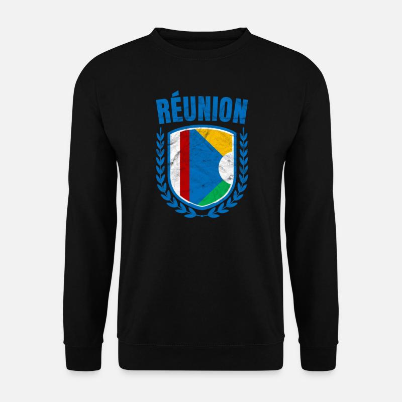 Réunion - Unisex Pullover - Schwarz