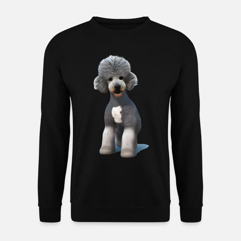 Bedlington Terrier - Unisex Sweatshirt - black