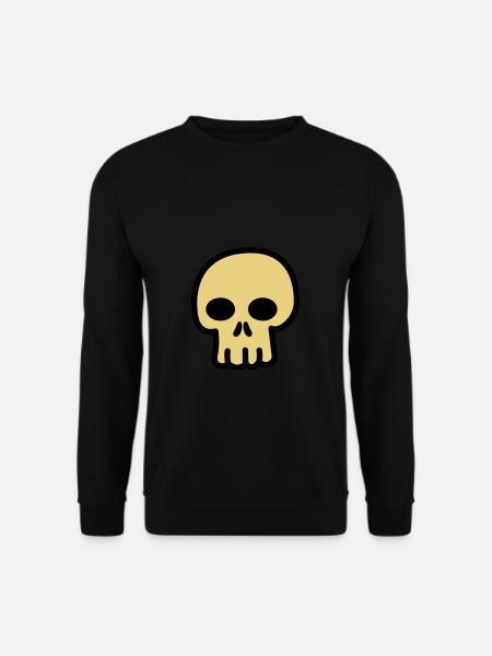 Skull Drawing Sweet - Unisex Sweatshirt - black