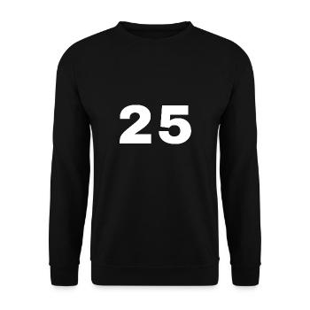 25 - Sweat-shirt Unisexe - noir - Devant - Alina (178cm) & Michal (187cm)