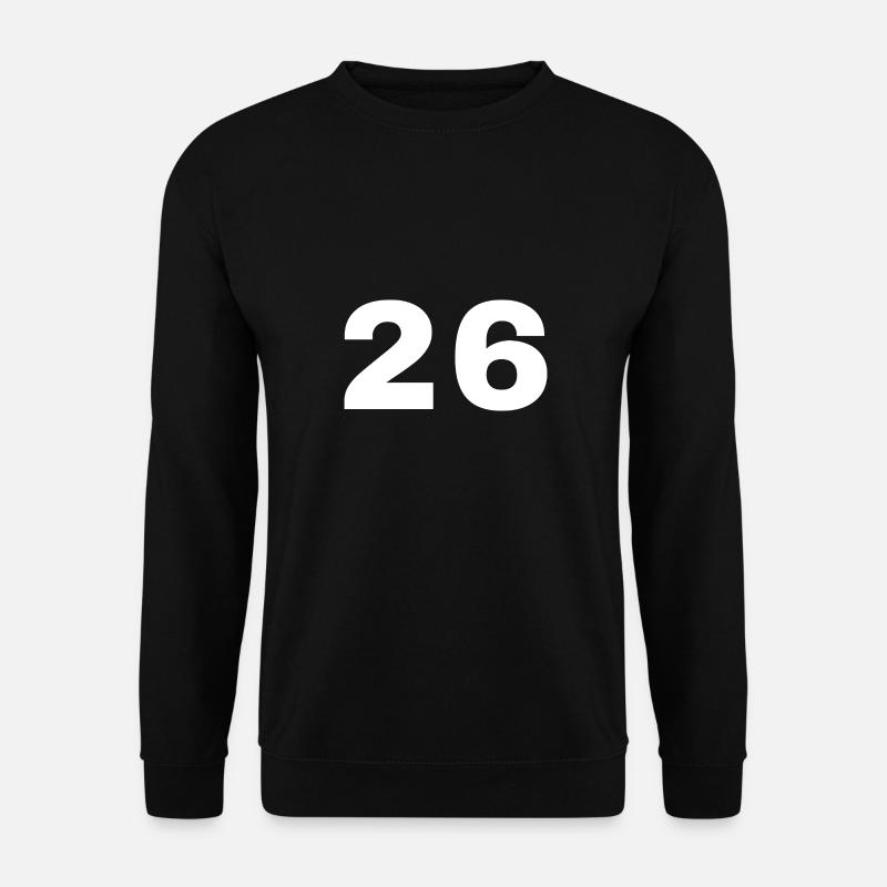 26 - Unisex Pullover - Schwarz