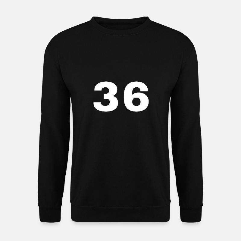 36 - Unisex Pullover - Schwarz