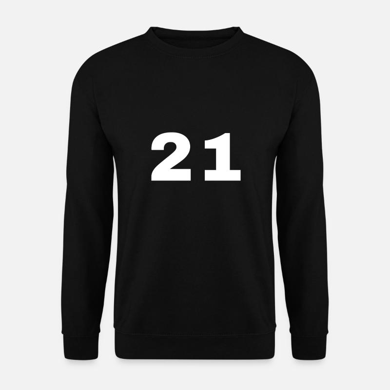21 - Unisex Pullover - Schwarz